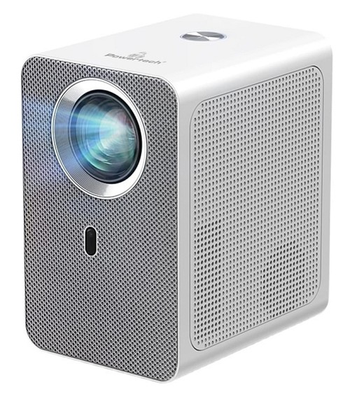 POWERTECH smart βιντεοπροβολέας PT-1306, 1080p, WiFi, 250 ANSI lumens, λευκός PT-1306