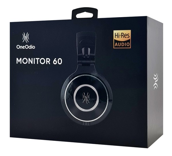 ONEODIO headset Monitor 60, 6.35mm & 3.5mm σύνδεση, Hi-Res, 50mm, μαύρο OA-MONITOR60