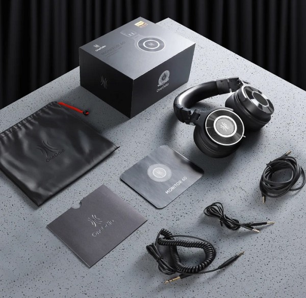 ONEODIO headset Monitor 60, 6.35mm & 3.5mm σύνδεση, Hi-Res, 50mm, μαύρο OA-MONITOR60