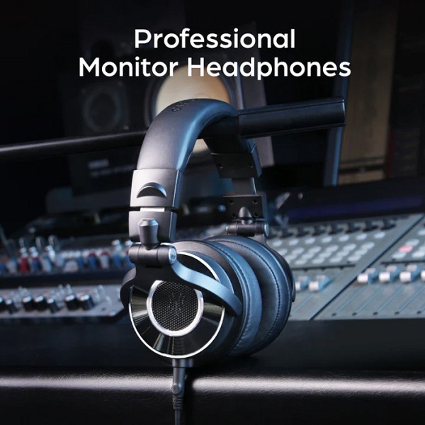 ONEODIO headset Monitor 60, 6.35mm & 3.5mm σύνδεση, Hi-Res, 50mm, μαύρο OA-MONITOR60