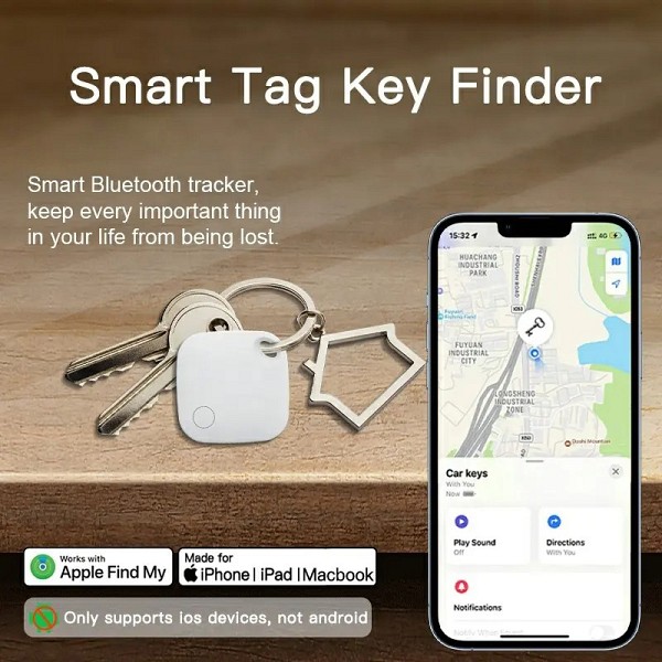 RSH smart tag RSH-ITAG03 για iOS συσκευές, Bluetooth tracker, λευκό RSH-ITAG03-WH