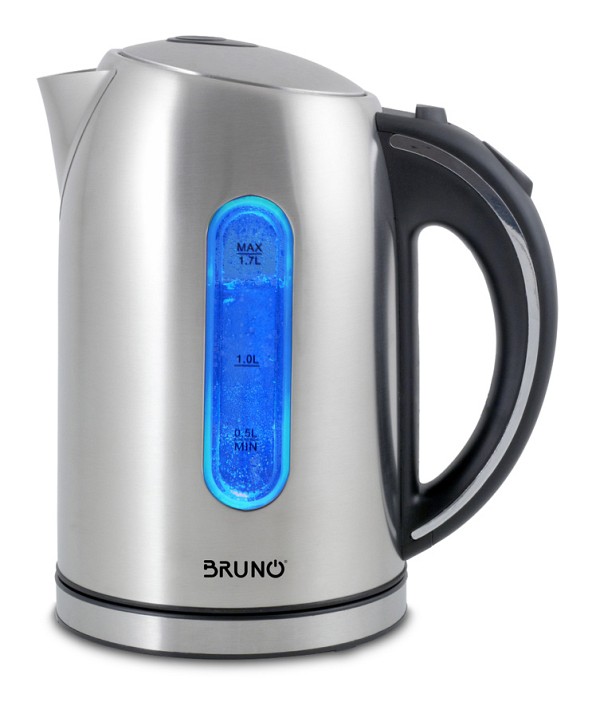 BRUNO Ηλεκτρικός βραστήρας BRN-0028, 2200W, 1.7lt, βάση 360°, LED BRN-0028