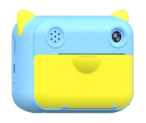 WOWKIDS παιδική φωτογραφική μηχανή C04 με εκτυπωτή, 12MP, 2.4", μπλε WOW-C04-BL