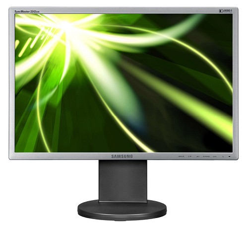 SAMSUNG used οθόνη 2243BW LCD, 22" 1680x1050, VGA/DVI-D, Grade A M-2243BW-SQ