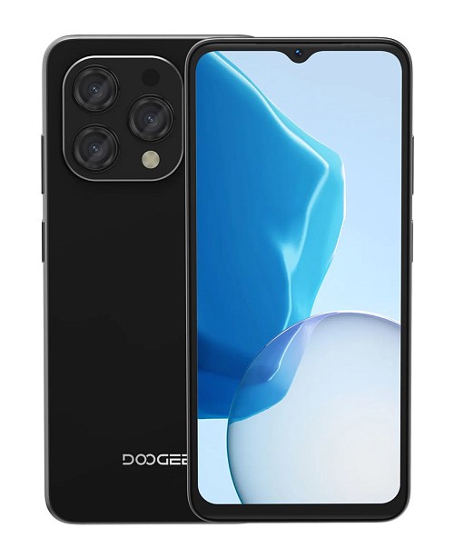 DOOGEE smartphone N55, 6.56", 4/128GB, 5150mAh, μαύρο N55-BK