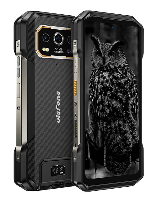 ULEFONE smartphone Armor 27, 6.78", 12/256GB, 10600mAh, IP68/IP69K, μαύρο ARMOR27-BK