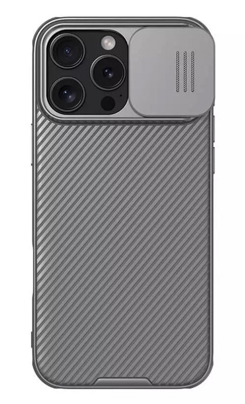 NILLKIN θήκη CamShield Pro για iPhone 16 Pro Max, γκρι 6902048286788
