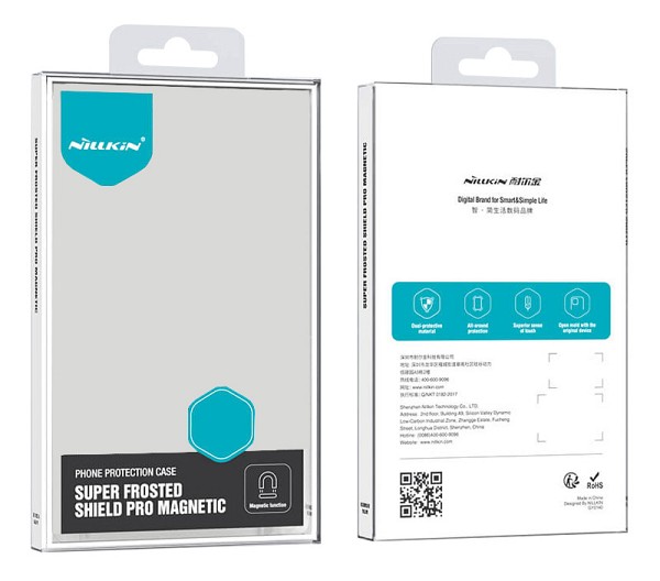 NILLKIN θήκη Super Frosted Shield Pro Magnetic για iPhone 16 Plus, μαύρη 6902048286603