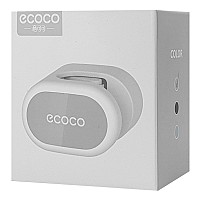 ECOCO βάση για σφουγγαρίστρα-σκούπα E2001, λευκή-γκρι E2001