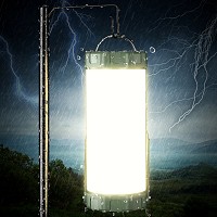 GLOCUSENT LED φανάρι GLCSNTCL001G, επαναφορτιζόμενο, έως 1200lm, IP68, πράσινο GLCSNTCL001G