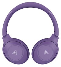DOQAUS headphones FOCUS 5, ασύρματα & ενσύρματα, Φ40mm, 1000mAh, μωβ FOCUS5-PR