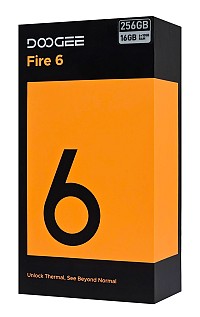 DOOGEE smartphone Fire 6, 6.56, 6/256GB, 10400mAh, IP68/IP69K, μαύρο FIRE6-BK
