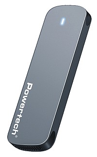 POWERTECH θήκη για M.2 SATA SSD PT-1374, 6Gbps, γκρι PT-1374