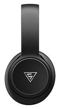 DOQAUS headphones DESIGN 3, ασύρματα & ενσύρματα, Φ40mm, 600mAh, μαύρα DESIGN3-BK