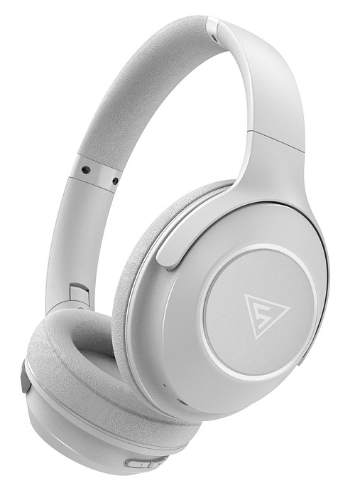 DOQAUS headphones FOCUS 5, ασύρματα & ενσύρματα, Φ40mm, 1000mAh, γκρι FOCUS5-GR