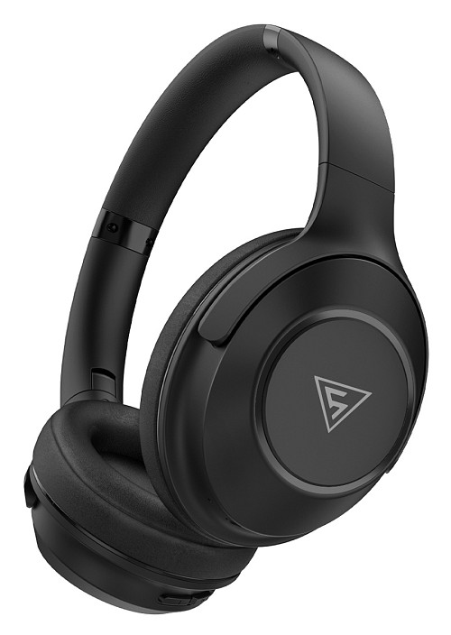 DOQAUS headphones FOCUS 5, ασύρματα & ενσύρματα, Φ40mm, 1000mAh, μαύρα FOCUS5-BK