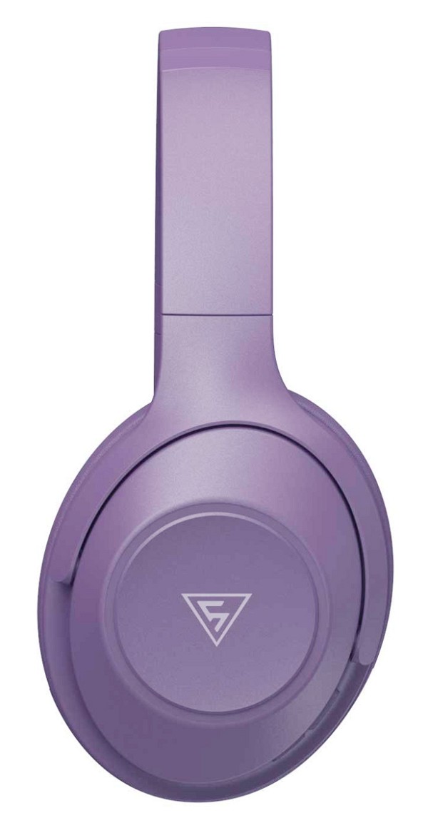 DOQAUS headphones FOCUS 5, ασύρματα & ενσύρματα, Φ40mm, 1000mAh, μωβ FOCUS5-PR