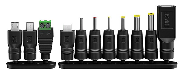 GOOBAY επιτοίχιος φορτιστής 74436, 5V-15V, 36W, 12 tips 74436