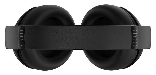 DOQAUS headphones FOCUS 5, ασύρματα & ενσύρματα, Φ40mm, 1000mAh, μαύρα FOCUS5-BK