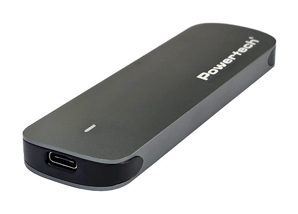 POWERTECH θήκη για M.2 SATA/NVMe SSD PT-1375, 10Gbps, γκρι PT-1375