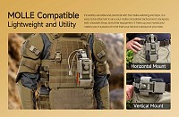 ULEFONE θήκη ζώνης για smartphone UAN07, γκρι UAN07