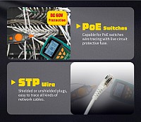 PROSKIT tester καλωδίων δικτύου MT-7071N για RJ45/11/12 & BNC MT-7071N