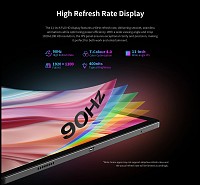 TECLAST tablet T50 Plus, 11, 6/256GB, 4G, Android 15, 8000mAh, γκρι T50PLUS-BK