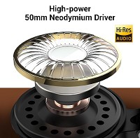 ONEODIO headset Studio Pro 10, 6.35mm & 3.5mm σύνδεση, Hi-Res, 50mm, μαύρο/κόκκινο OA-PRO10-BKRD