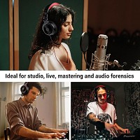 ONEODIO headset Studio Pro 10, 6.35mm & 3.5mm σύνδεση, Hi-Res, 50mm, μαύρο/κόκκινο OA-PRO10-BKRD