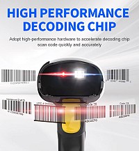 GTCODESTAR barcode scanner X-760H, 1D & 2D, ενσύρματο, μαύρο X-760H