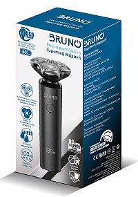 BRUNO BRN-0223 Ξυριστική Μηχανή Προσώπου επαναφορτιζόμενη, μαύρη BRN-0223