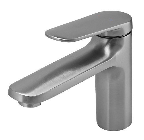 BRUNO μπαταρία νιπτήρα M11570-235C, αναμεικτική, ασημί M11570-235C
