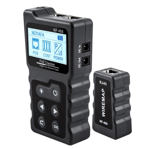 NOYAFA tester καλωδίων δικτύου NF-488 για RJ45 PoE NF-488