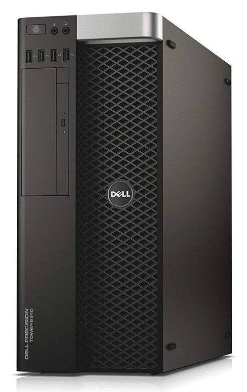 DELL Workstation Precision 5810, Refurbished Grade A Repainted, E5-1650 v4, 16/256GB M.2, Quadro K4000, FreeDOS PC-2629-SQR