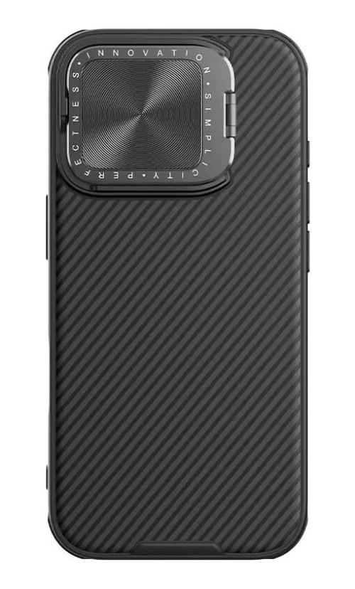 NILLKIN θήκη CamShield Prop για Apple iPhone 16 Pro, μαύρη 6902048282063