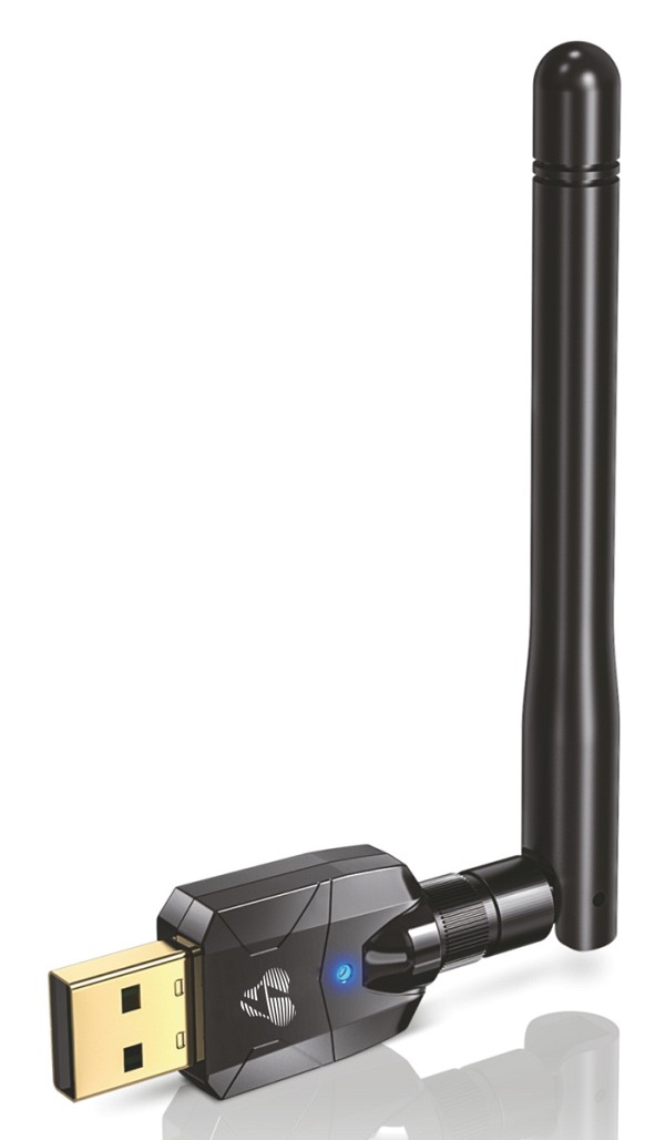 POWERTECH USB Bluetooth 5.4 αντάπτορας PT-1385 με εμβέλεια έως 100m PT-1385