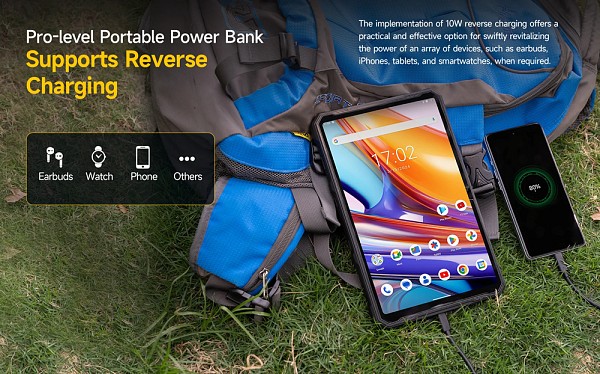 ULEFONE tablet Armor Pad 3 Pro, 10.36, 8/256GB, 33280mAh, 4G, μαύρο ARMORPAD3PRO-BK