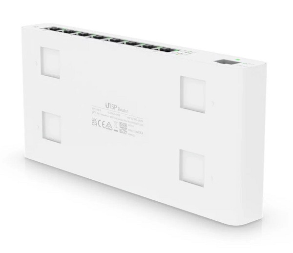 UBIQUITI router UISP-R, 8x Gigabit Ethernet Θύρες, 1000Mbps, PoE 30W UISP-R