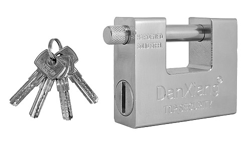 DAN XIANG λουκέτο τάκου με κλειδί CTL-0038, 84mm, μεταλλικό CTL-0038
