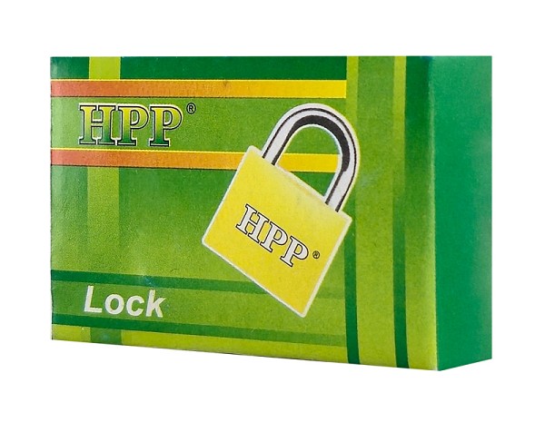HPP λουκέτο πέταλο με κλειδί CTL-0040, 25mm, μεταλλικό CTL-0040