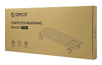 ORICO βάση PC CPB1 με ροδάκια, universal, μαύρη CPB1-BK-BP