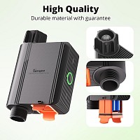 SONOFF smart προγραμματιστής ποτίσματος SWV-BSP, ZigBee, IP55 SWV-BSP