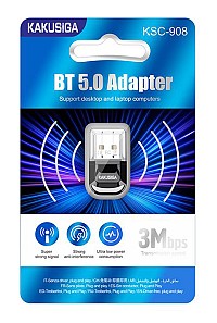 KAKUSIGA USB αντάπτορας Bluetooth 5.0 KSC-908, μαύρος KSC-908
