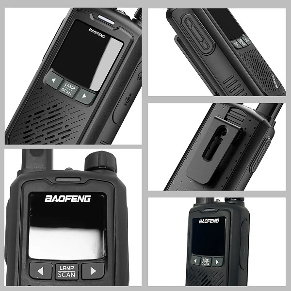 BAOFENG σετ ασύρματοι πομποδέκτες BF-T17, PMR, 0.5W, μαύρο, 2τμχ BFG-BF-T17