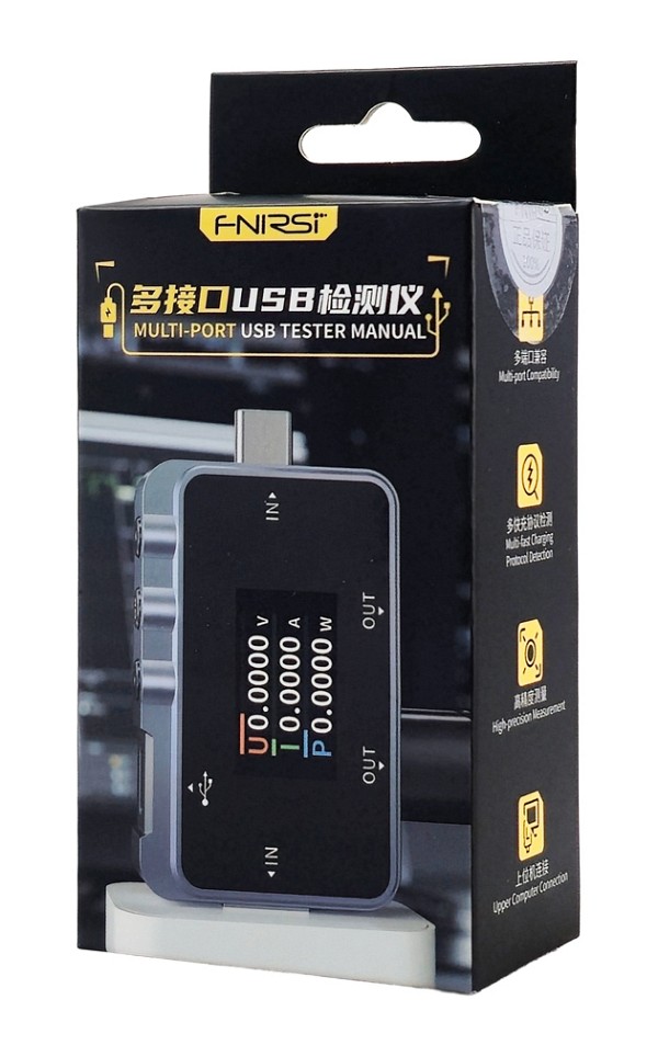 FNIRSI USB tester φόρτισης FNAC-28, USB & USB-C FNR-FANC-28