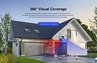 VSTARCAM smart ηλιακή κάμερα BG621TR, triple lens, 3MP, 4G, SD, PTZ, IP66 BG621TR