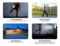 VSTARCAM smart ηλιακή κάμερα BG621TR, triple lens, 3MP, 4G, SD, PTZ, IP66 BG621TR