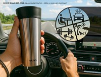 BRUNO θερμός BRN-0068, εργονομικό καπάκι, anti-slip, 360ml, ασημί BRN-0068