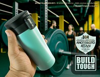 BRUNO θερμός BRN-0071, με κλείδωμα, anti-slip, 400ml,γαλάζιο BRN-0071