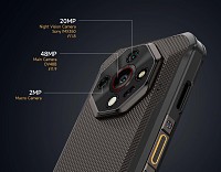 ULEFONE smartphone Armor X16, 6.56, 6/128GB, 10360mAh, IP68/IP69K/MIL-STD-810H, μαύρο ARMORX16-BK